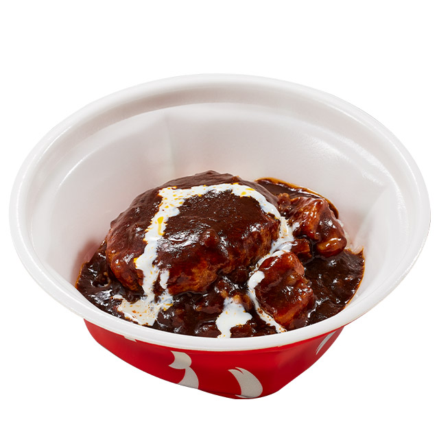 ビーフシチューハンバーグ